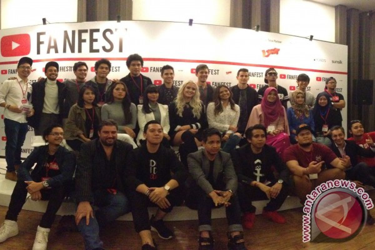 Bintang YouTube dunia hadiri YouTube FanFest di Jakarta