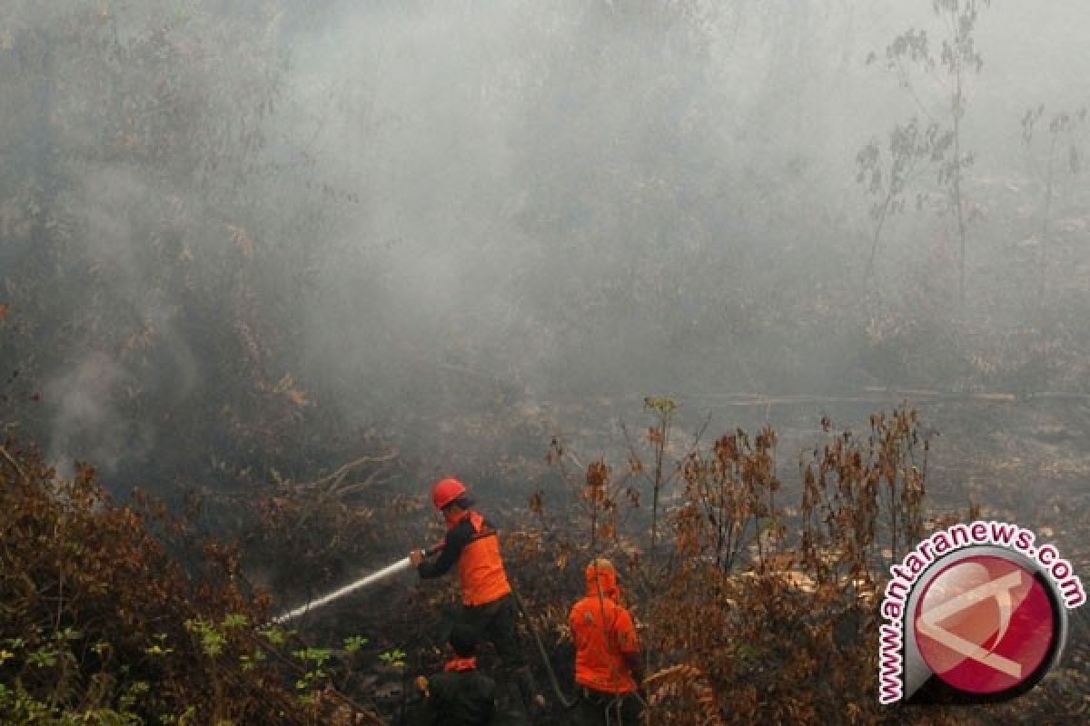 Petugas Manggala Agni Jambi cidera ketika bertugas