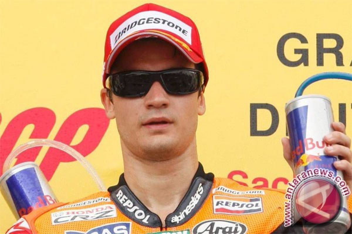 Pebalap Honda Dani Pedrosa Juara Di Sepang