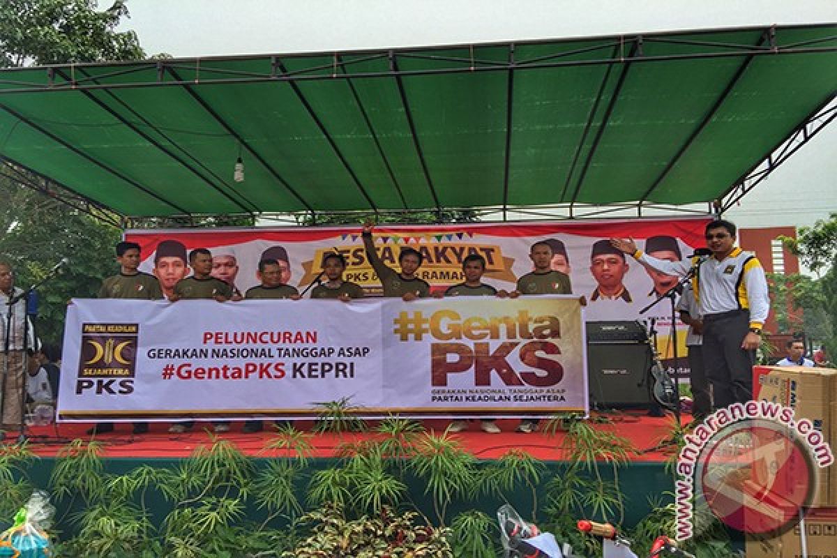 PKS Kepri Luncurkan Gerakan Nasional Tanggap Asap