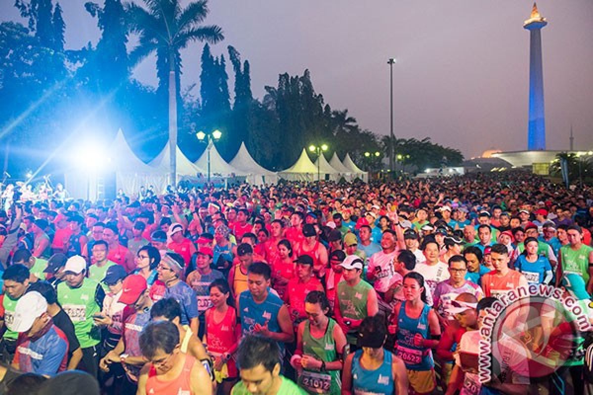 Mandiri Jakarta Marathon 2016 diikuti 16.000 peserta