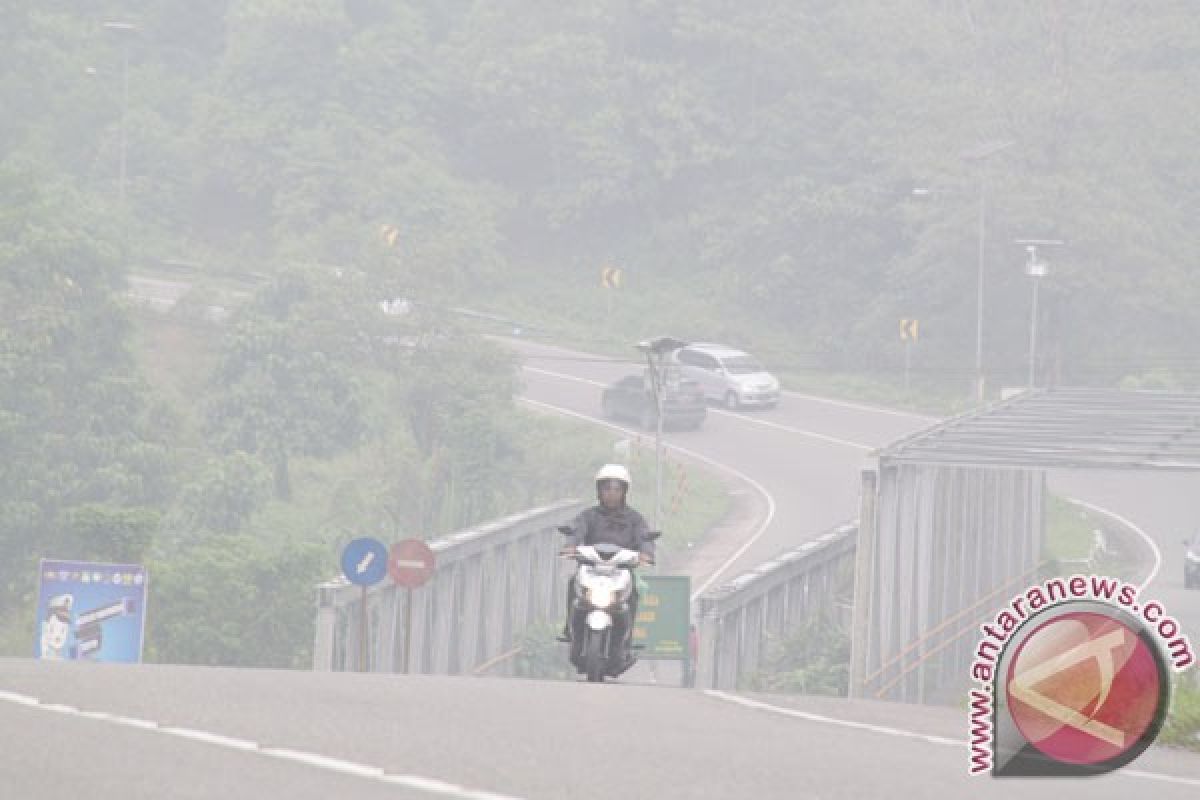 Kabut asap selimuti Meulaboh