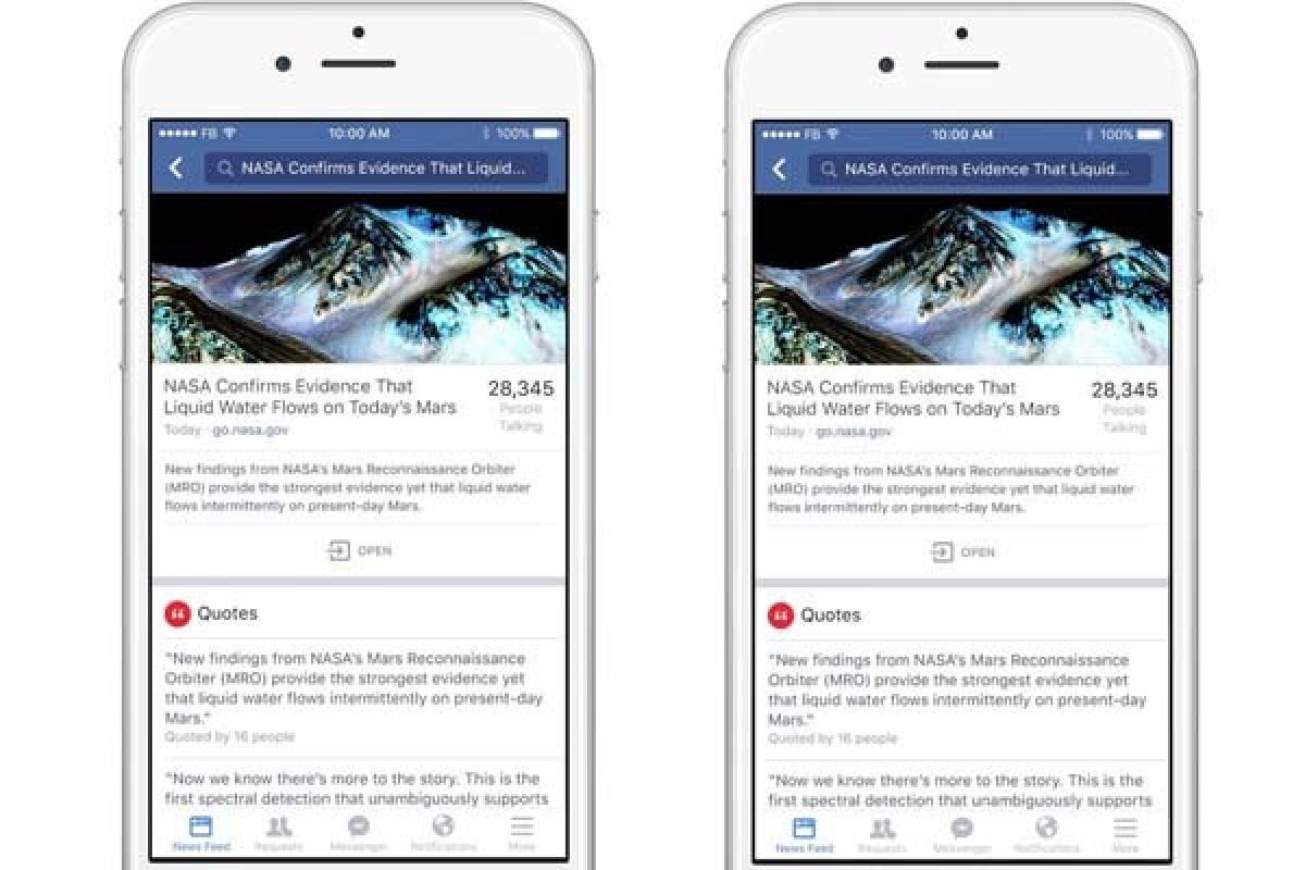 Facebook hadirkan fitur pencarian ala Google