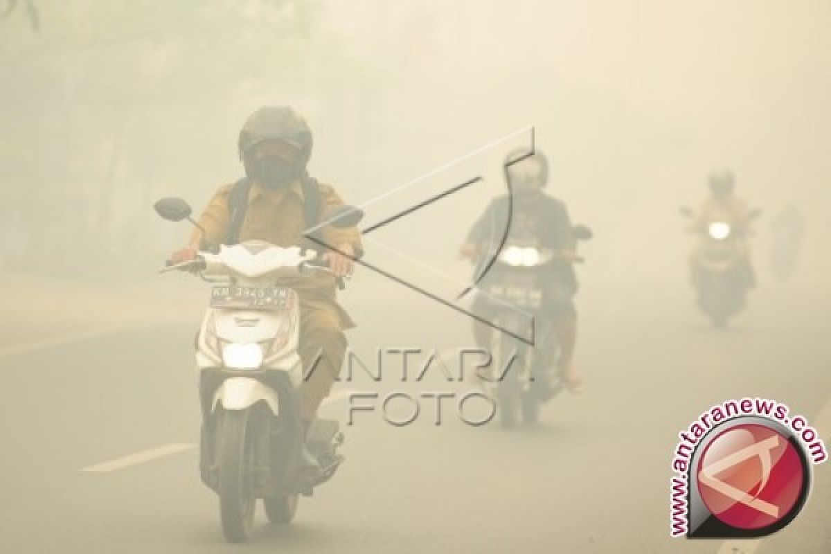 Hati-Hati, Kabut Asap Sudah Mulai Dirasakan Warga Palangka Raya!