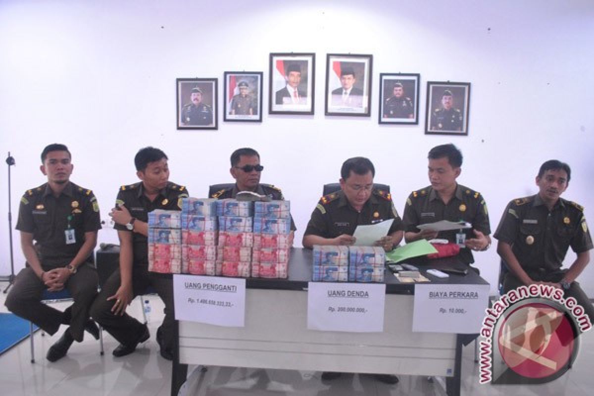 Koruptor Dana Pendidikan Ganti Kerugian Negara Rp1,6 Miliar