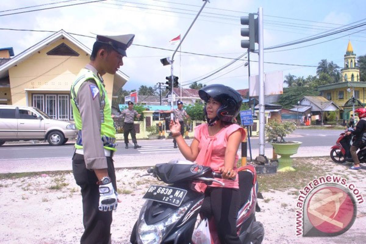 Puluhan Kendaraan Terjaring Operasi Zebra Natuna