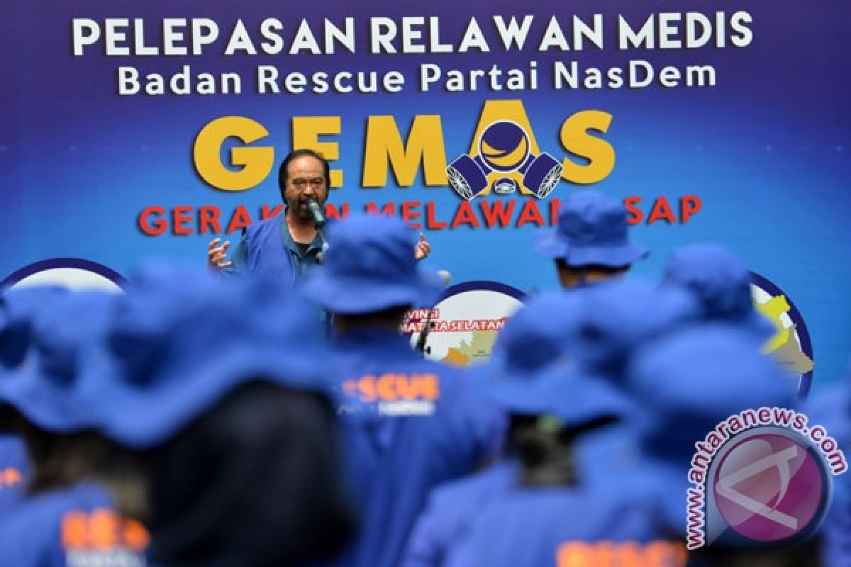 NasDem kirim relawan medis ke bencana asap