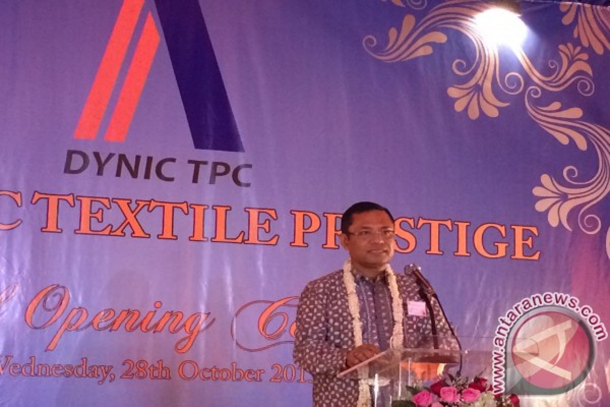 Menperin resmikan pabrik Dynic Textile Prestige di  Cikarang 