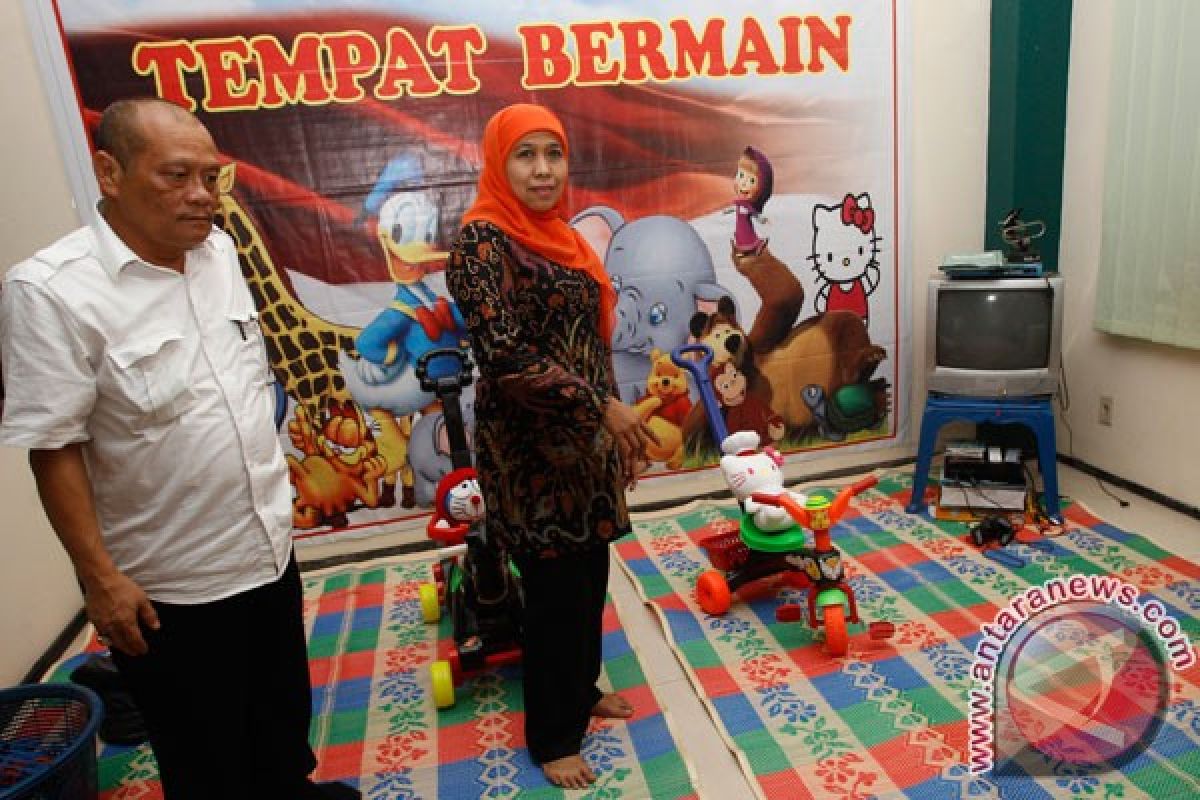 BENCANA ASAP - Mensos tinjau rumah singgah di Palembang