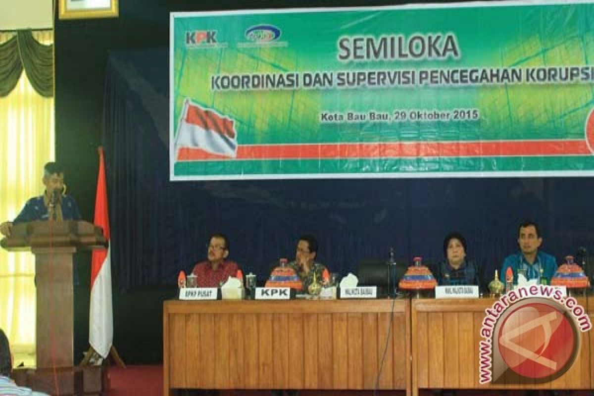 KPK-BPKP Gelar Semiloka Pencegahan Korupsi Di Baubau