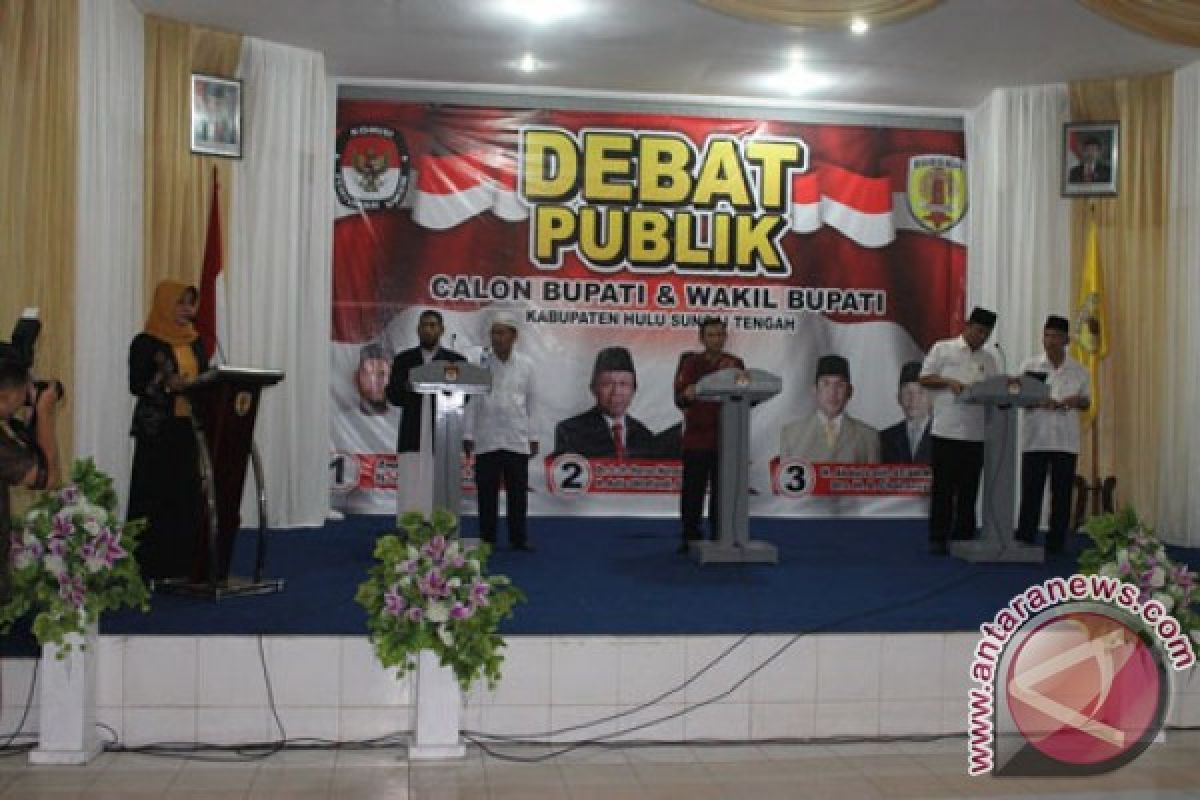 KPU Gelar Debat Pilkada Tahap Pertama 