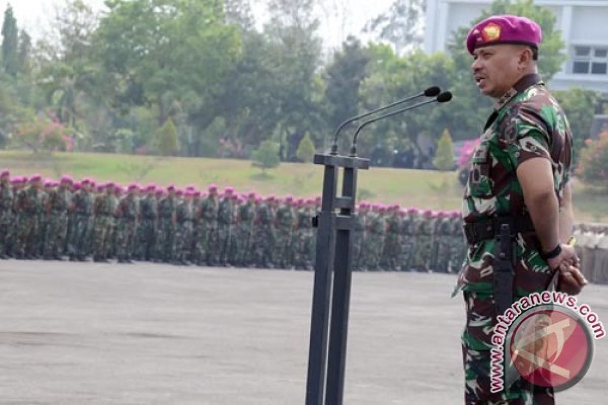 Korps Marinir TNI AL Peringati HUT ke-70
