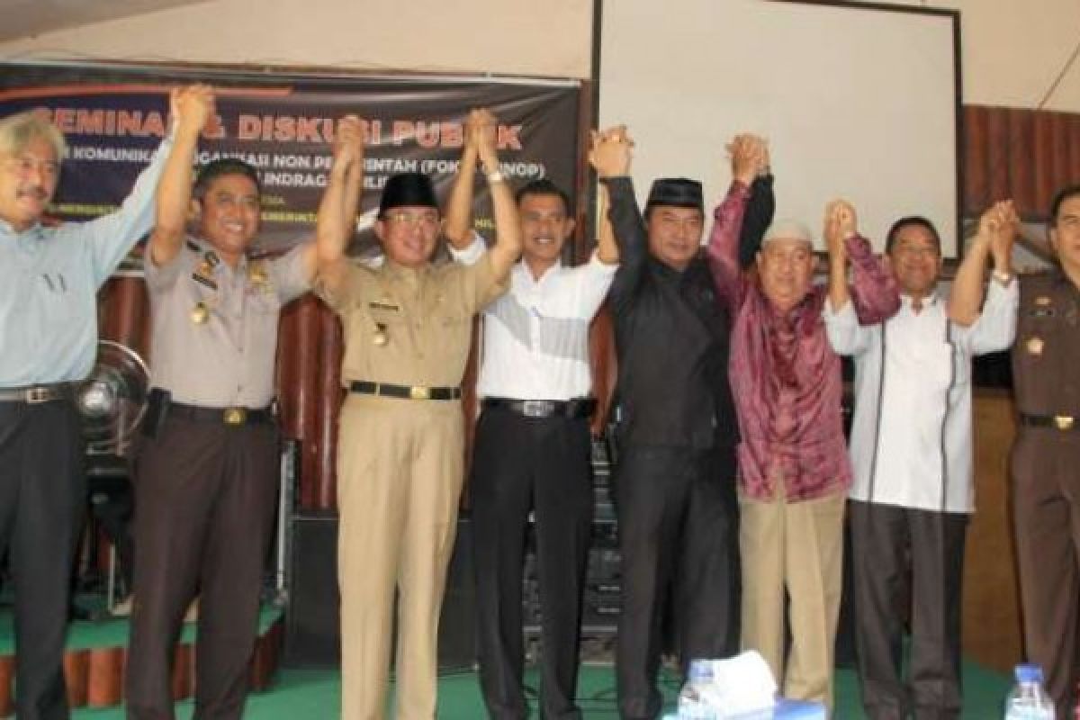 Bupati Inhil Hadiri Diskusi Publik Fokus Ornop