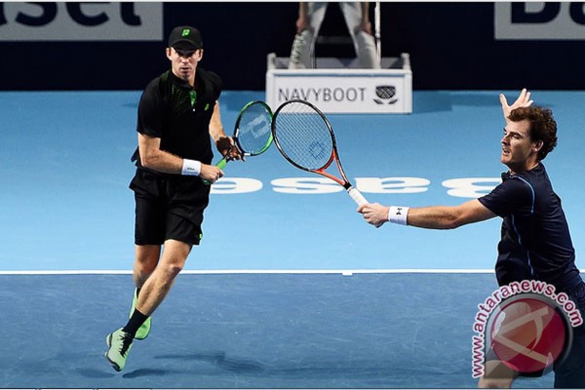 Jamie Murray dan Peers raih final ke-8 di Basel