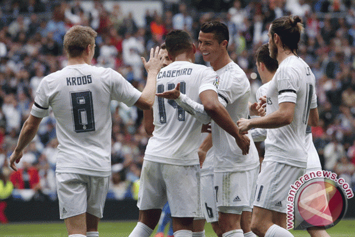 Real Madrid pecundangi Muenchen 2-1, Ronaldo sarangkan dua gol
