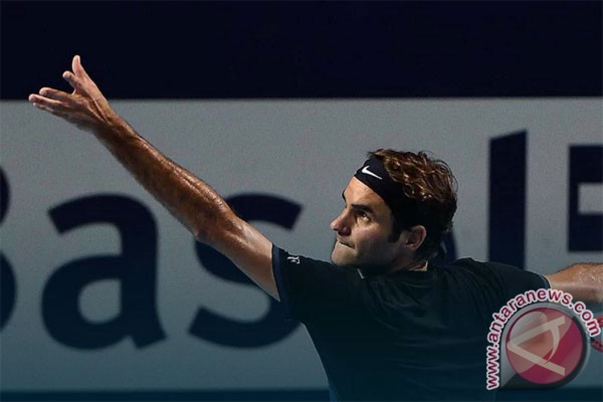 Federer tantang Nadal di Basel, setelah penantian panjang