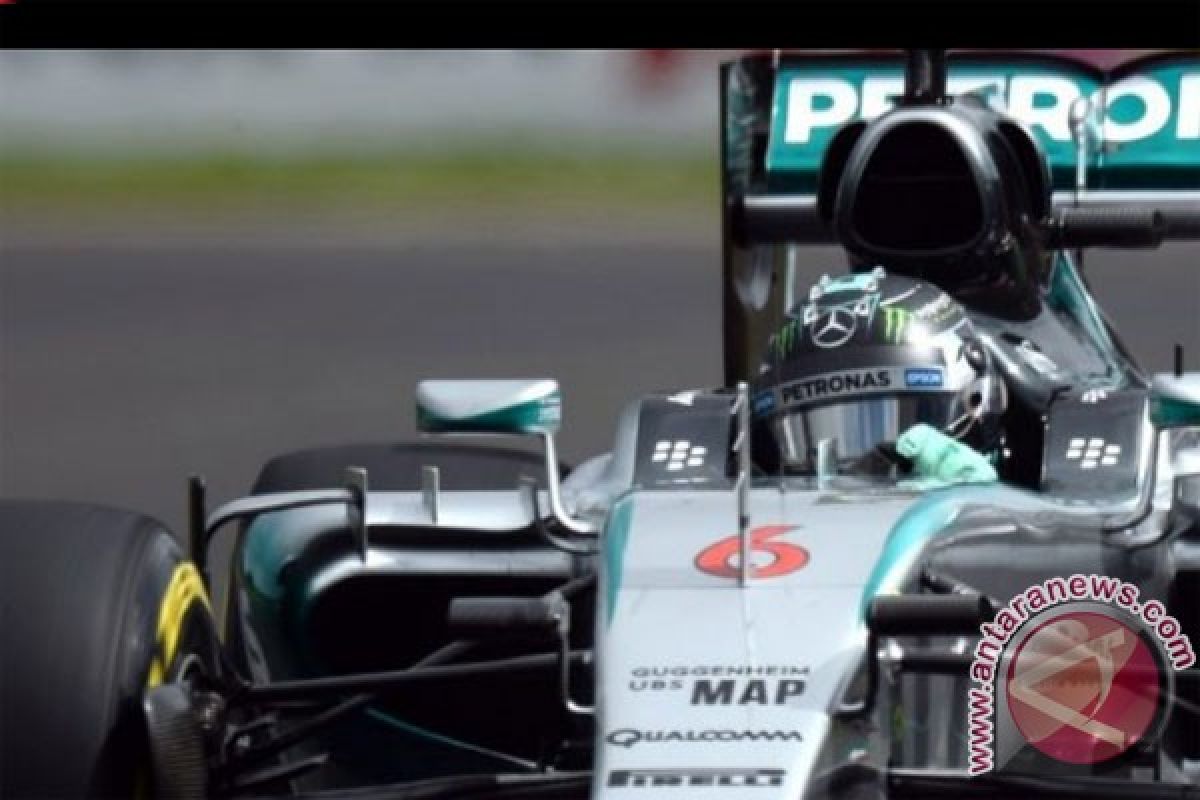 Rosberg start terdepan untuk kelima kalinya secara beruntun