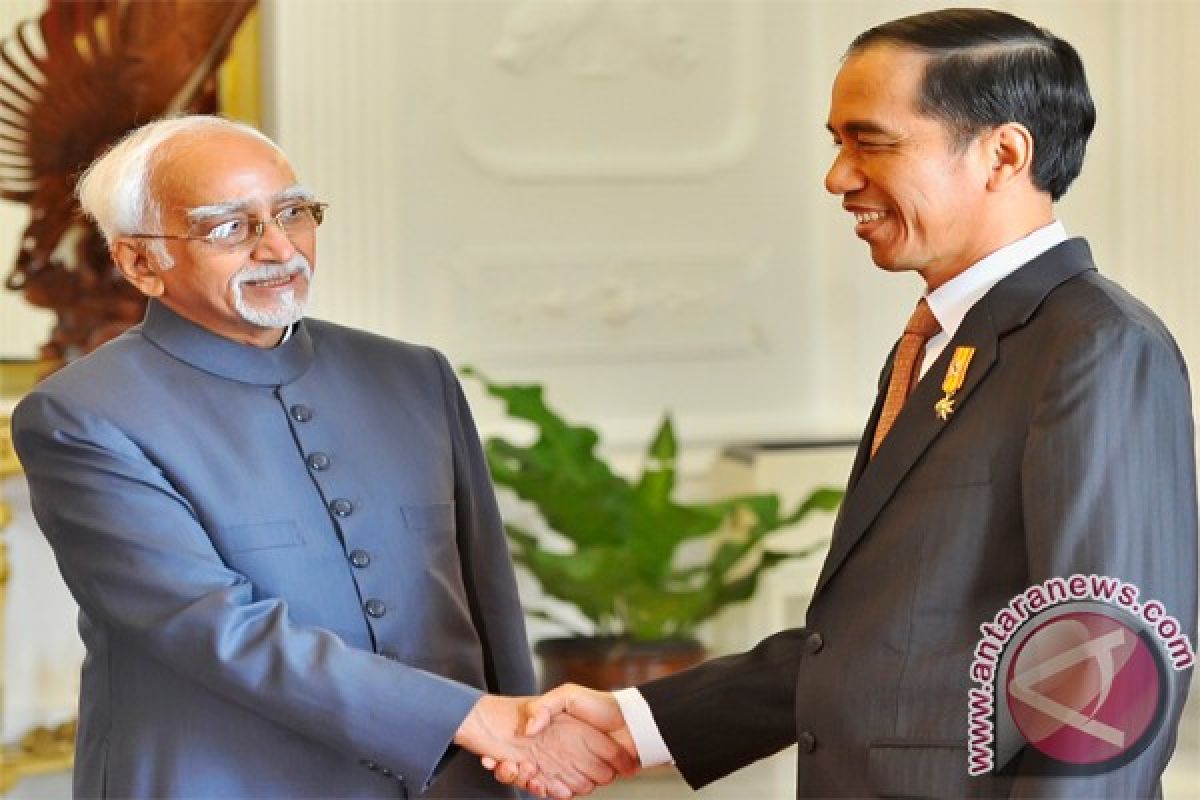 President Jokowi receives Indian VP