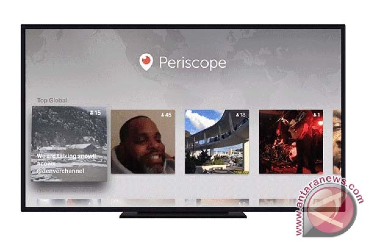 Periscope sekarang terdapat di Apple TV