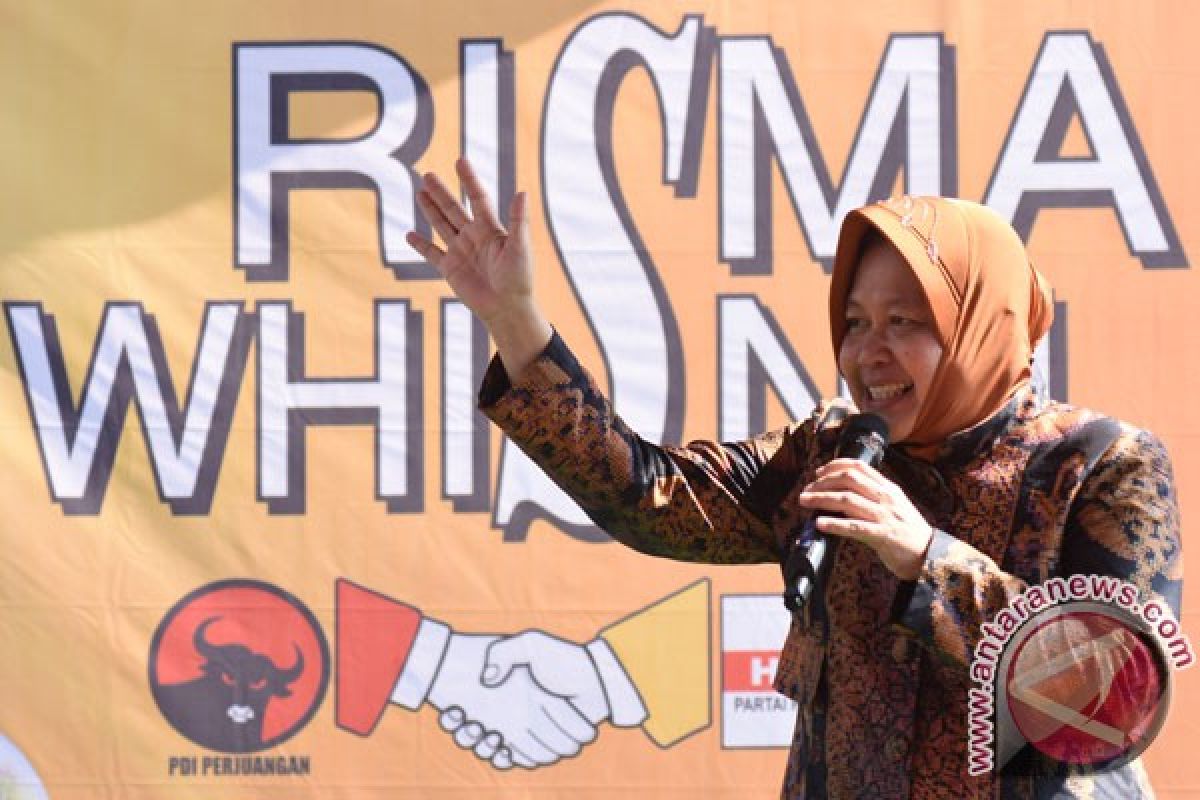 Rismaharini dukung kampanye peserta pilgub Jambi