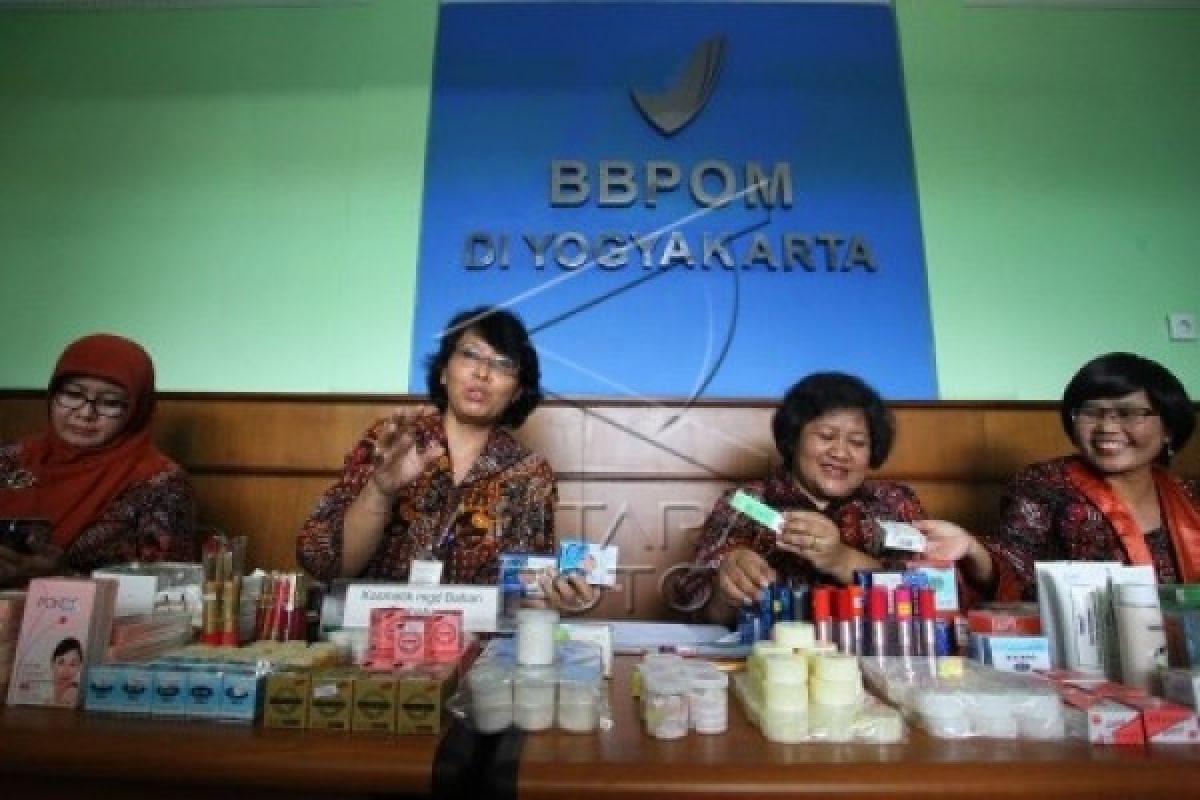 BBPOM Yogyakarta amankan 2.642 kosmetik ilegal 