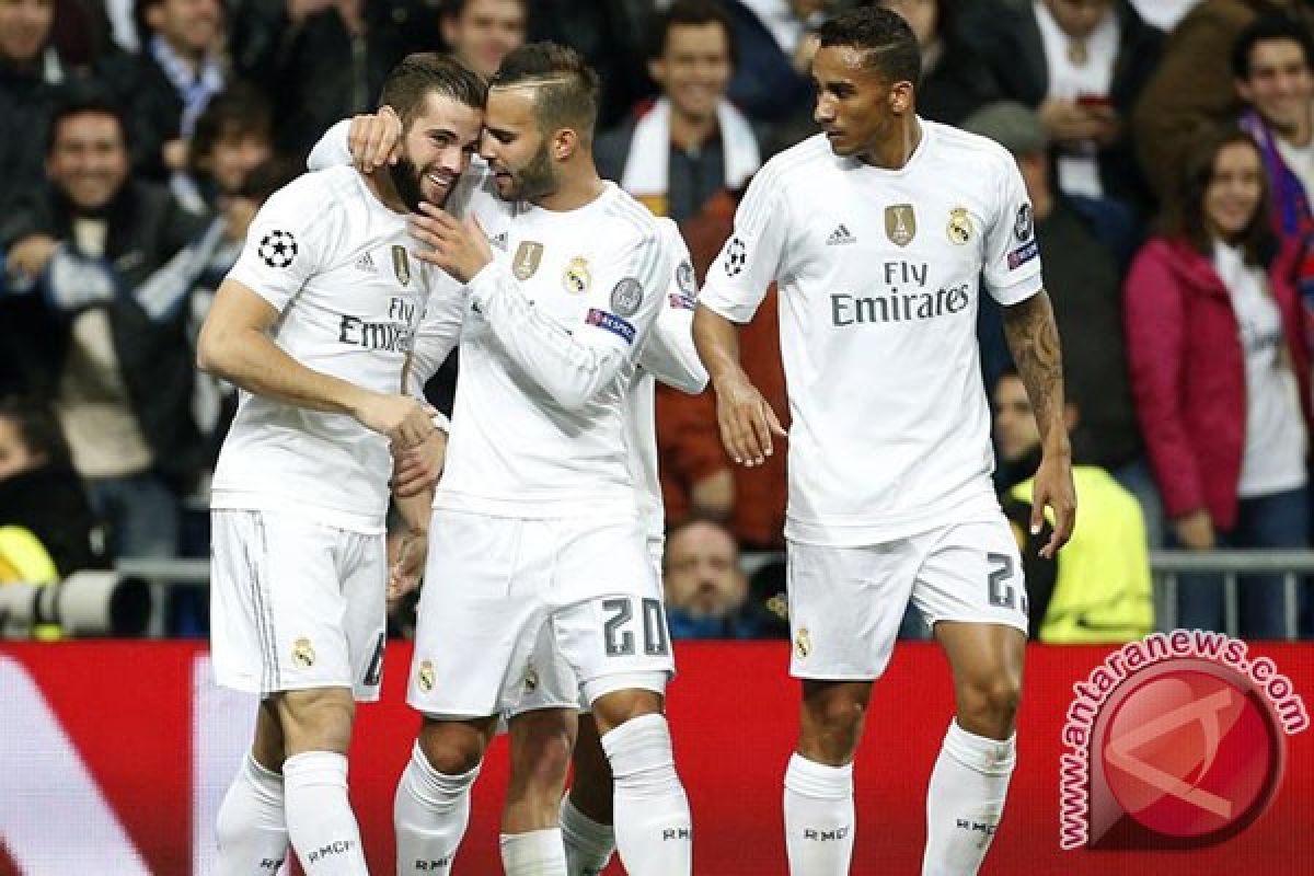 Real kunci tiket ke 16 besar Liga Champions