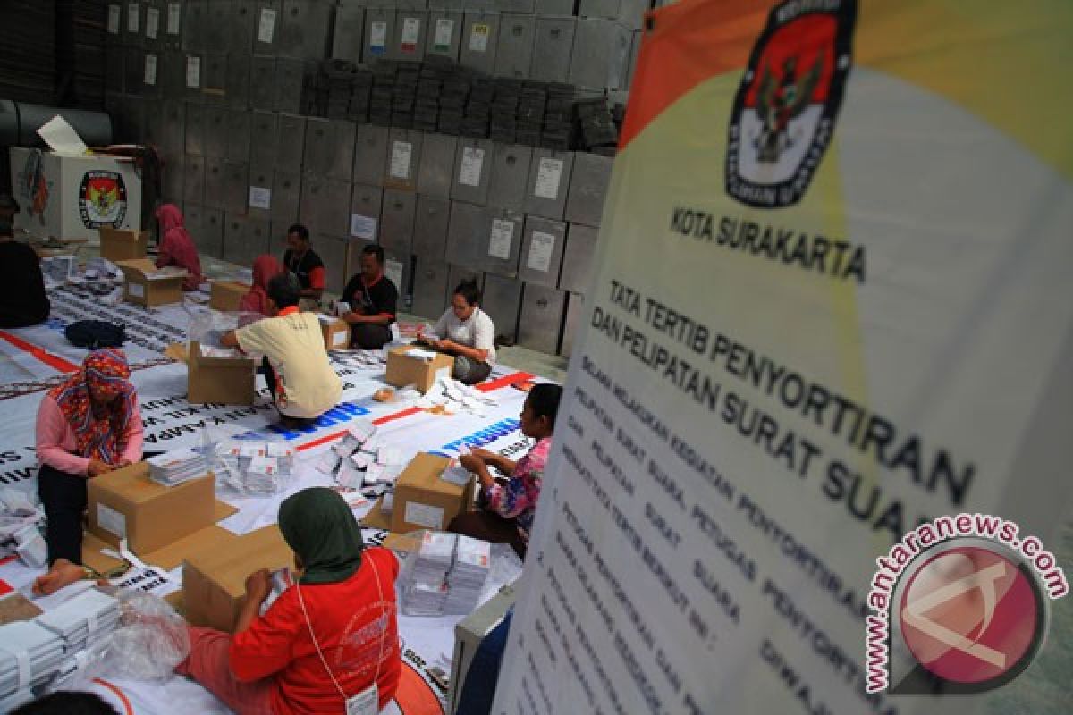 Ribuan surat suara Pilkada Cianjur rusak