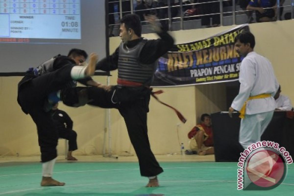 Jatim Juara Umum Pra-PON Pencak Silat Wilayah II