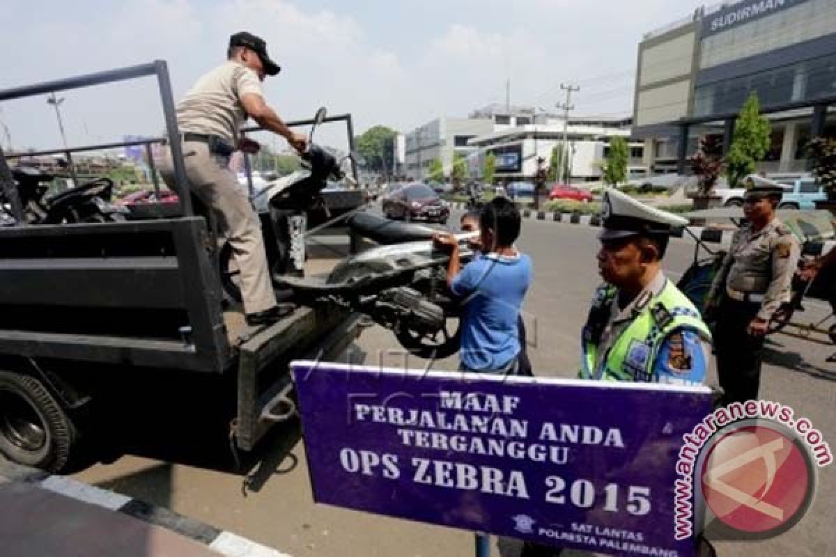 10 ribu kendaraan terjaring Operasi Zebra Sulselbar 