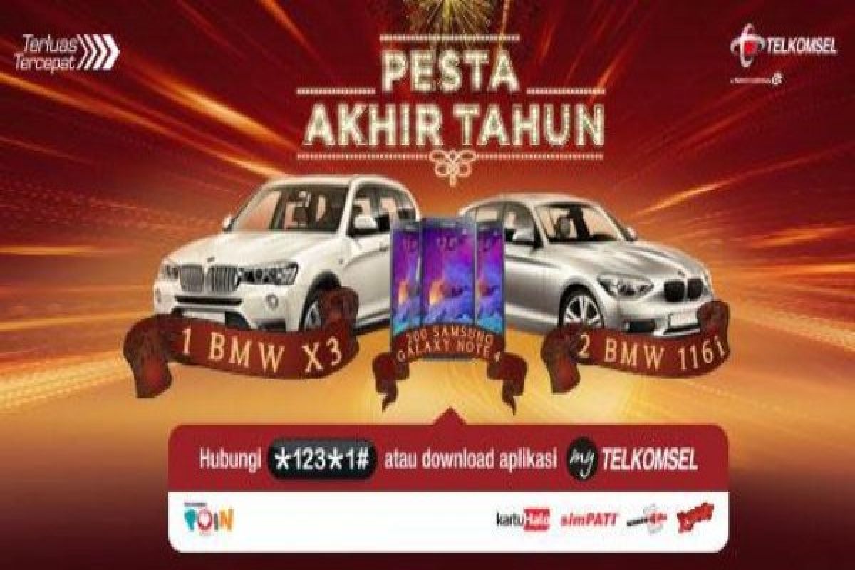 Telkomsel gelar "pesta akhir tahun" bagi pelanggan