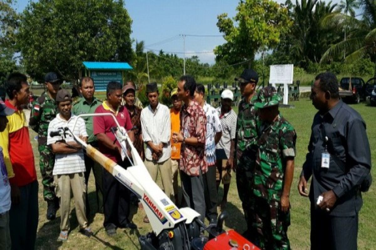 Kodim dan Bank Indonesia bantu gapoktan Jayapura