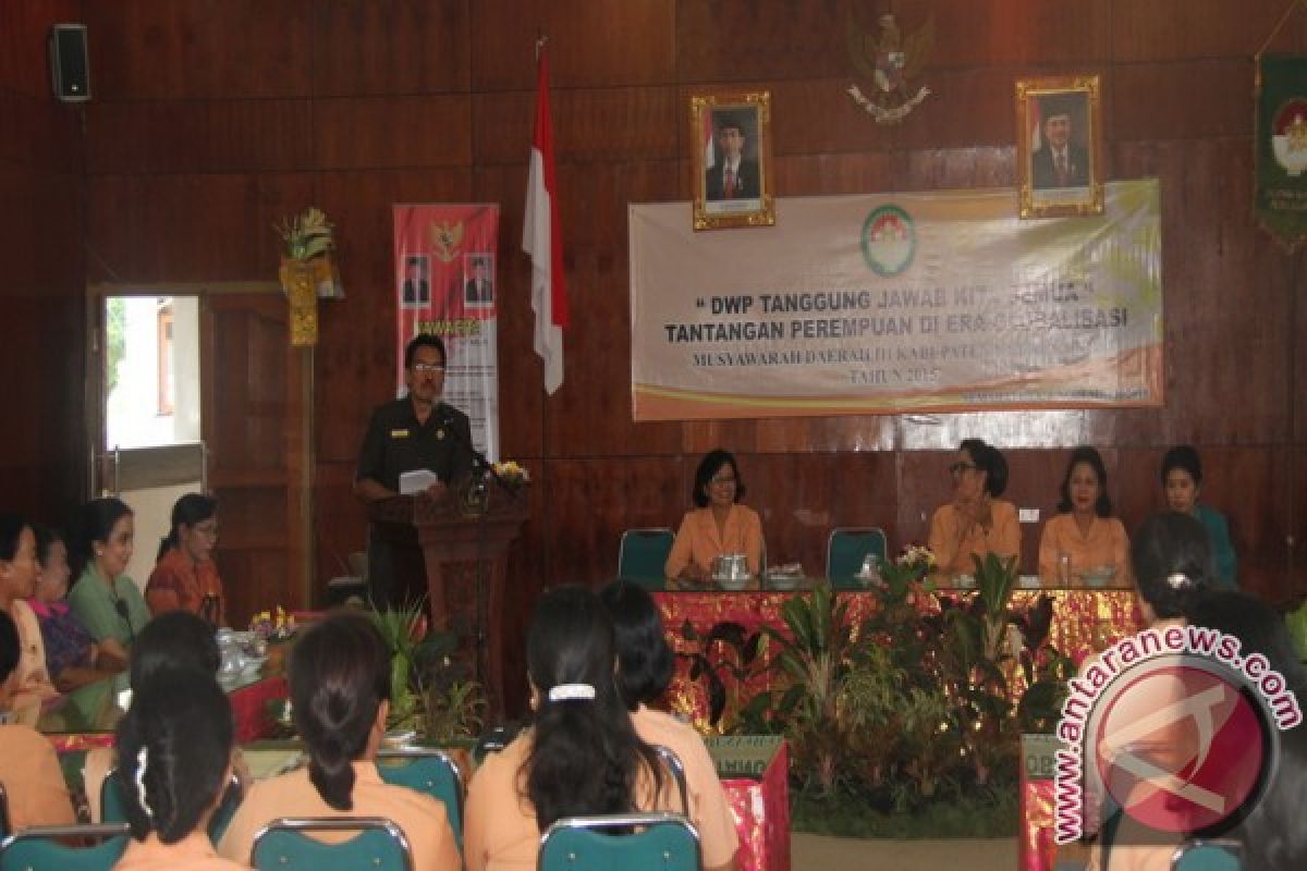 Dharma Wanita Persatuan Kabupaten Klungkung Gelar Musyawarah Daerah
