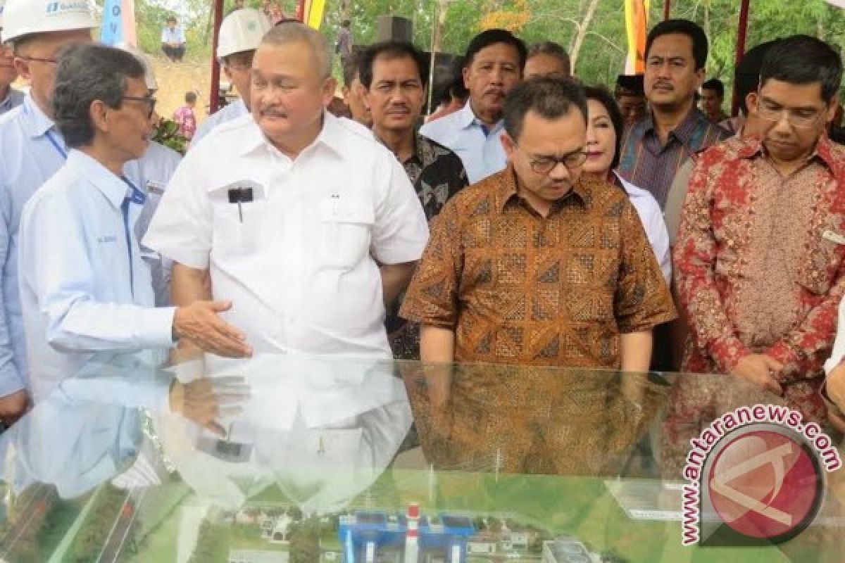 Menteri ESDM resmikan dua proyek PLTU