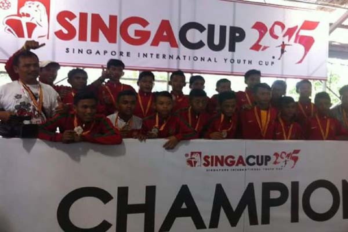 Kesebelasan Infa Lampung Timur Runner Up Singa Asia