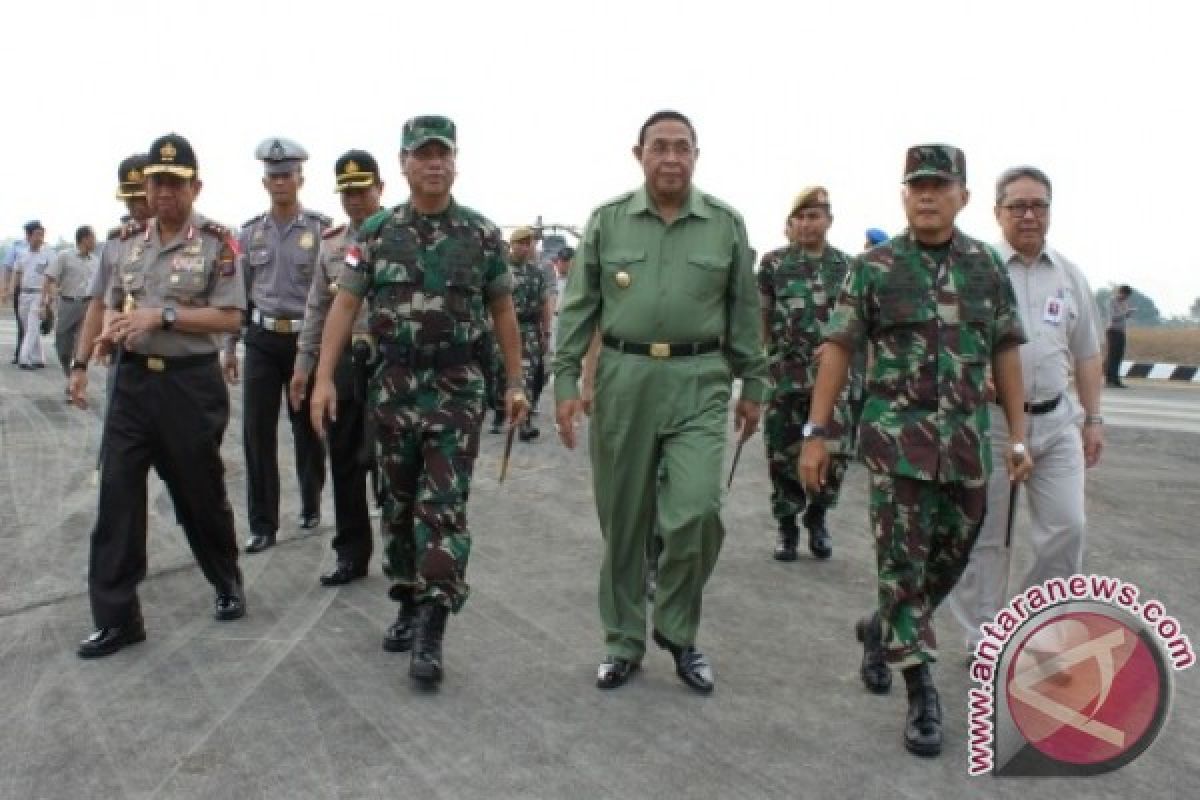 Pangdam-Kapolda Tinjau Persiapan Kedatangan Presiden di Bontang