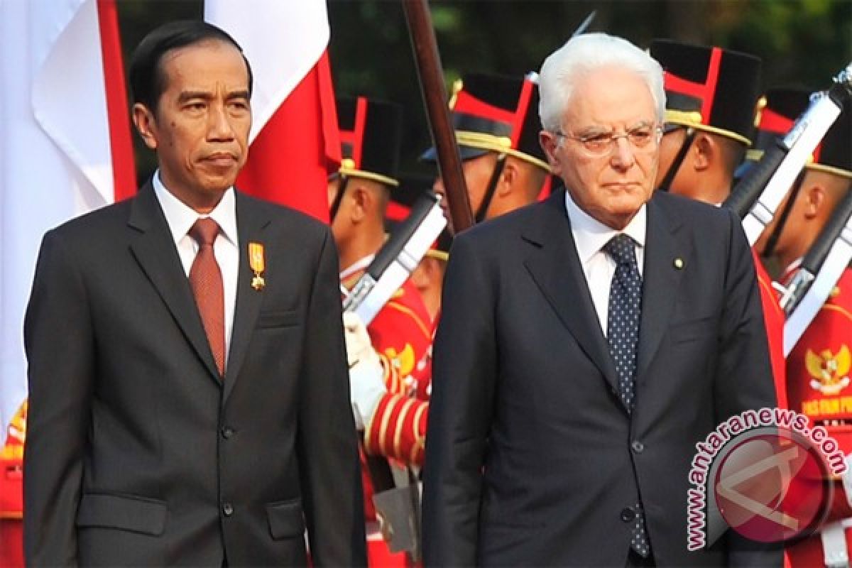 Presiden Jokowi to receive Italian President