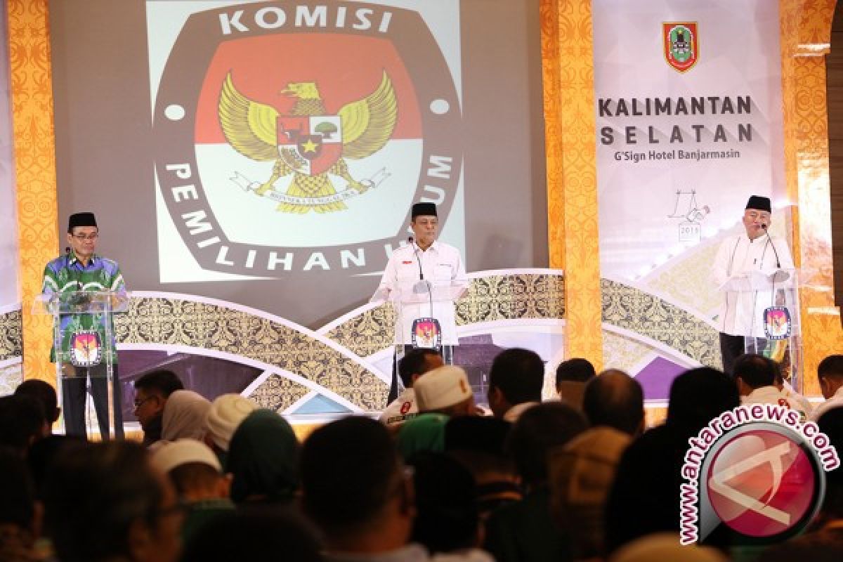 Debat Awal Cagub Kalsel Berjalan Lancar