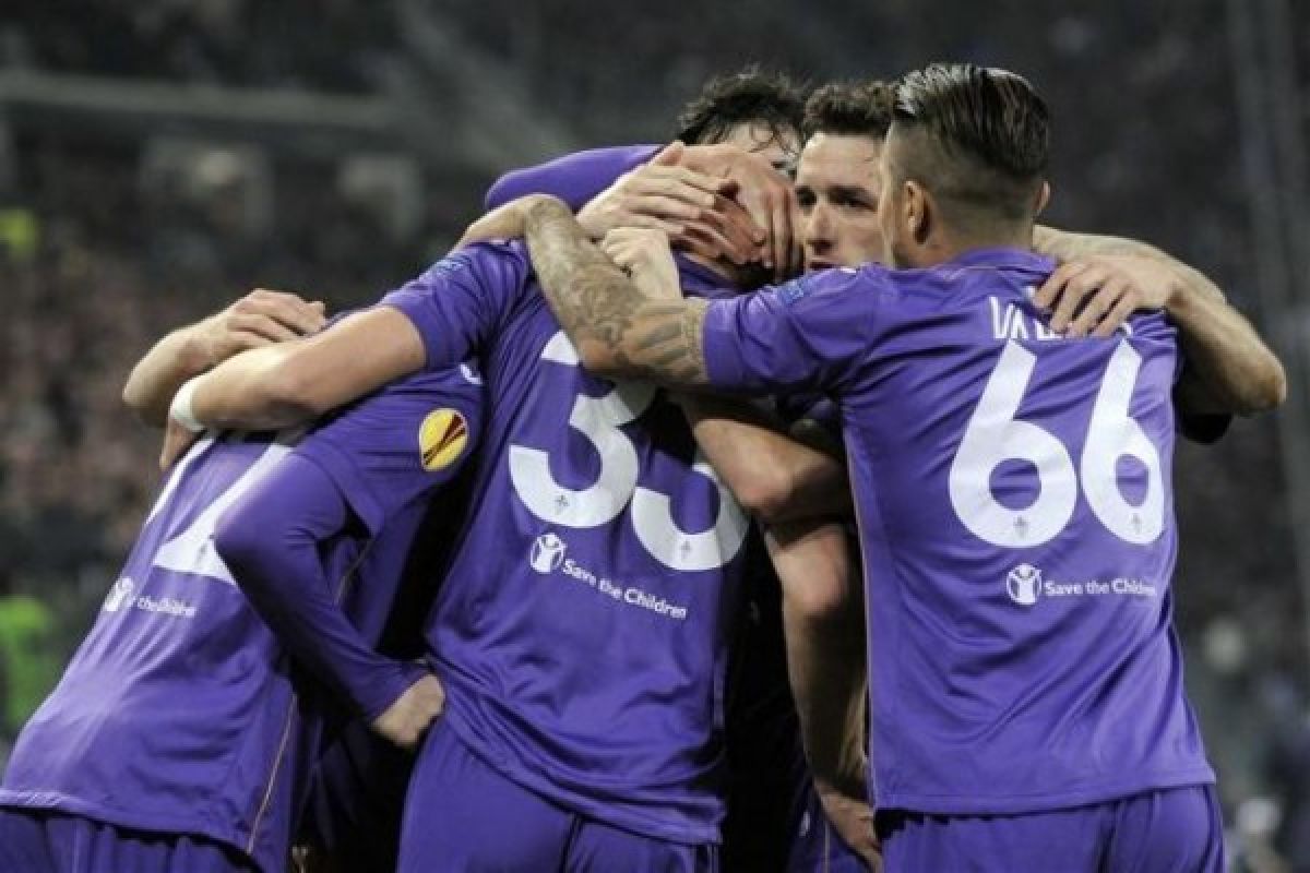 Hasil dan klasemen Grup J Liga Europa, Fiorentina mantap di puncak