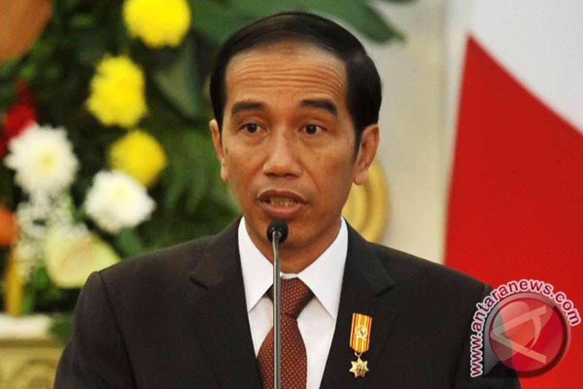 Presiden Jokowi tiba di Turki