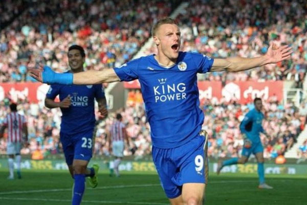 Vardy-Slimani pimpin serangan Leicester lawan Porto