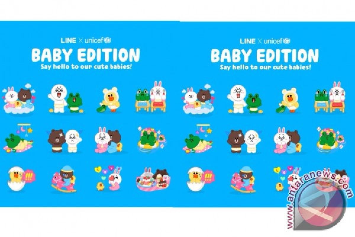 LINE hadirkan stiker animasi UNICEF