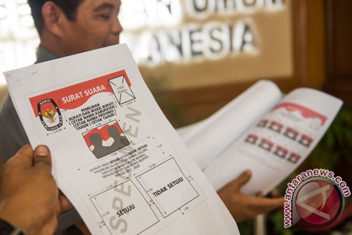 PNRI sudah terima pesanan surat suara dari 12 daerah