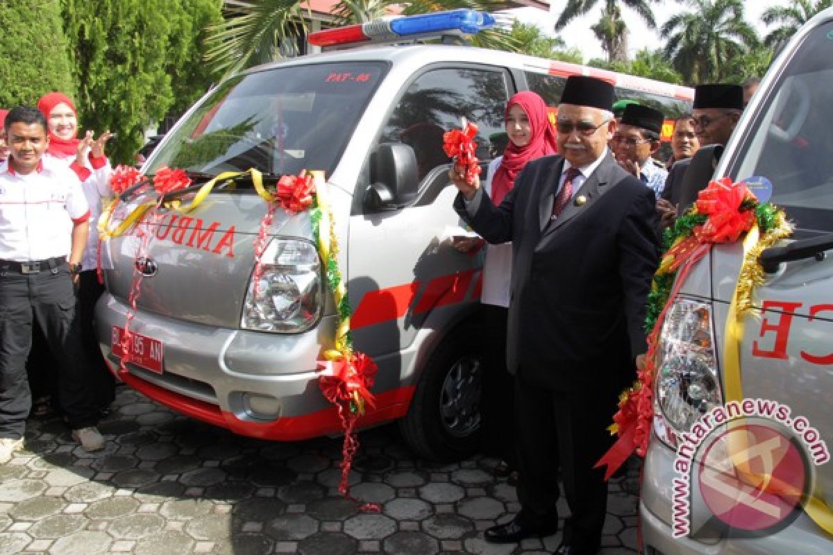 Pemerintah Aceh Luncurkan Ambulans Gawat Darurat Gratis