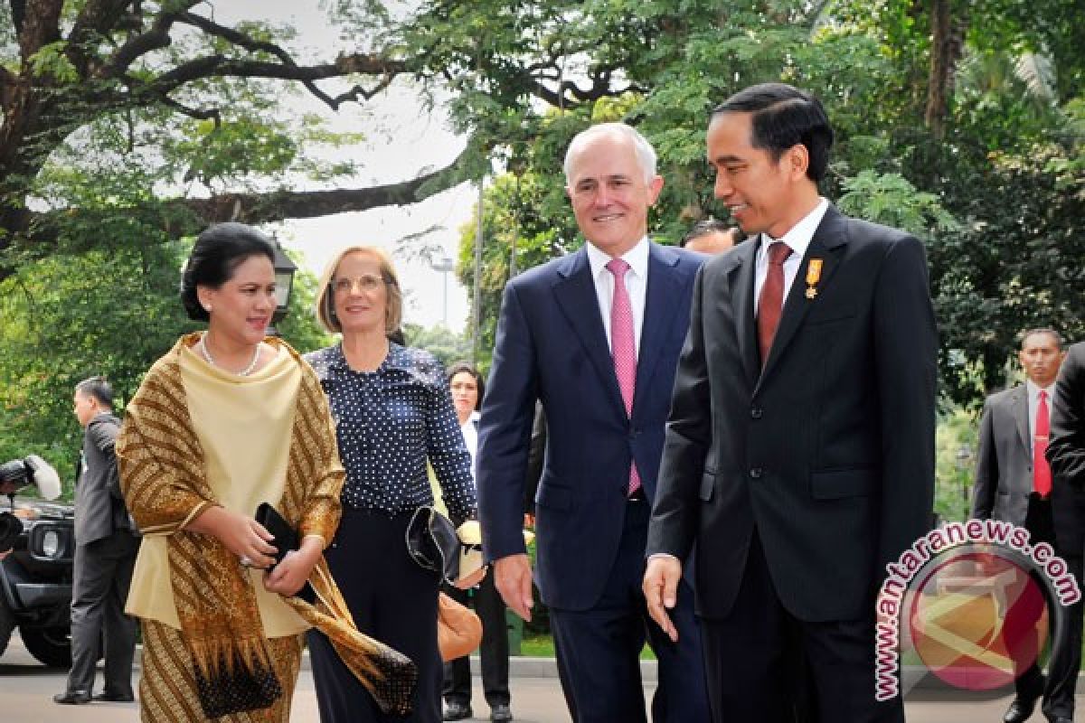 Jokowi ucapkan terima kasih pada PM Australia