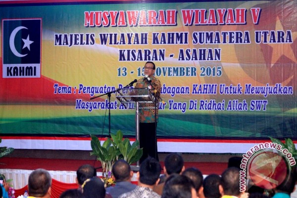 Akbar Tanjung Buka Musywil KAHMI Sumut 