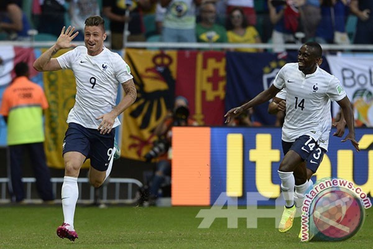 Prancis menang 2-0 atas Jerman