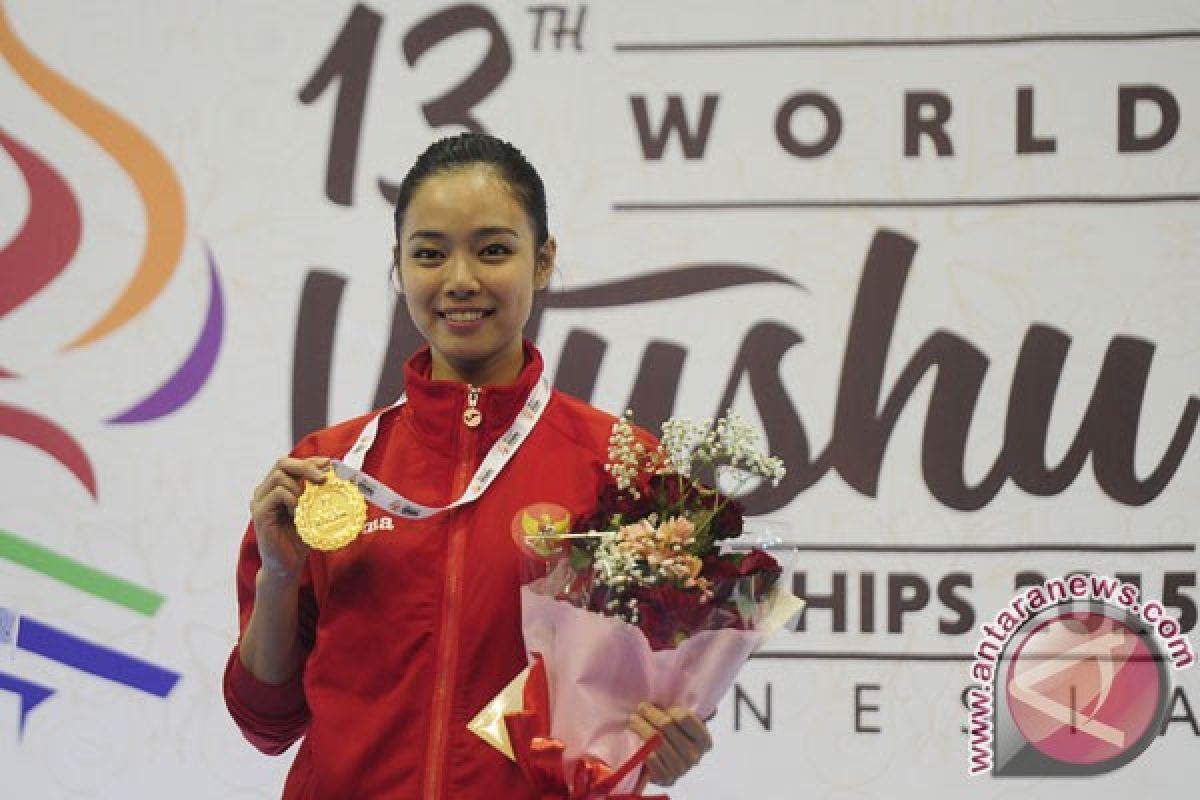 Lindswell kembali juara di Kejuaraan Wushu Dunia