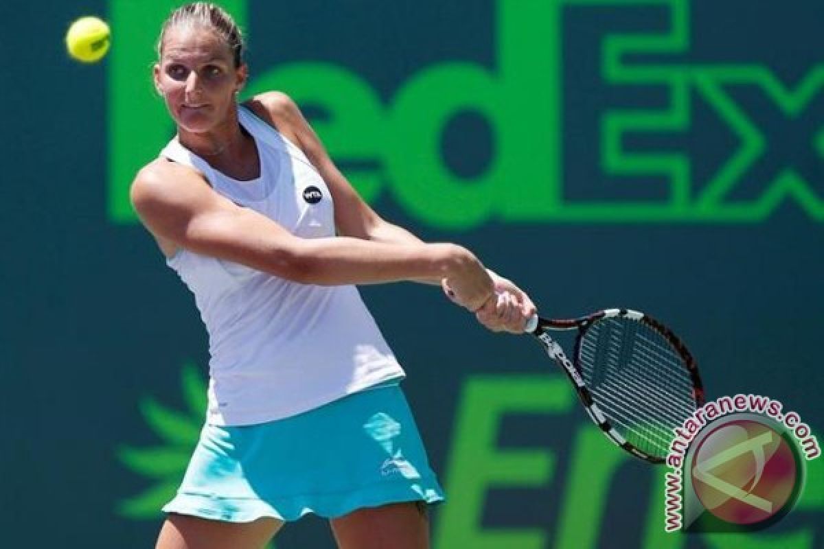 Pliskova mengundurkan diri dari Birmingham karena cedera