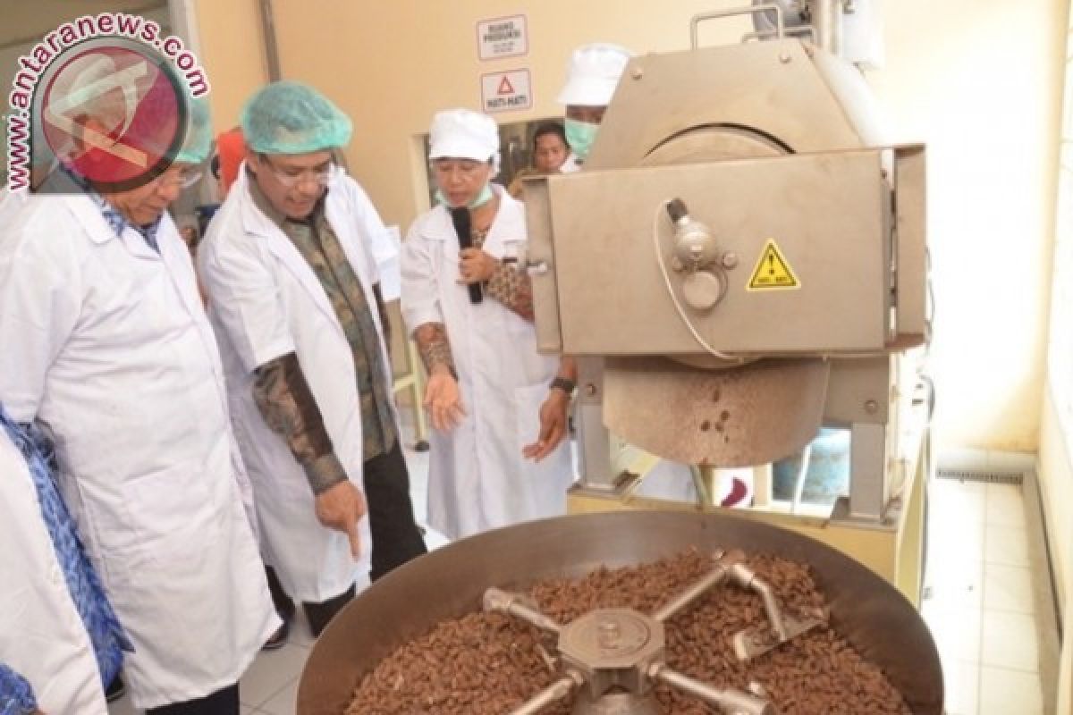 Menperin resmikan "Rumah Cokelat" di Palu