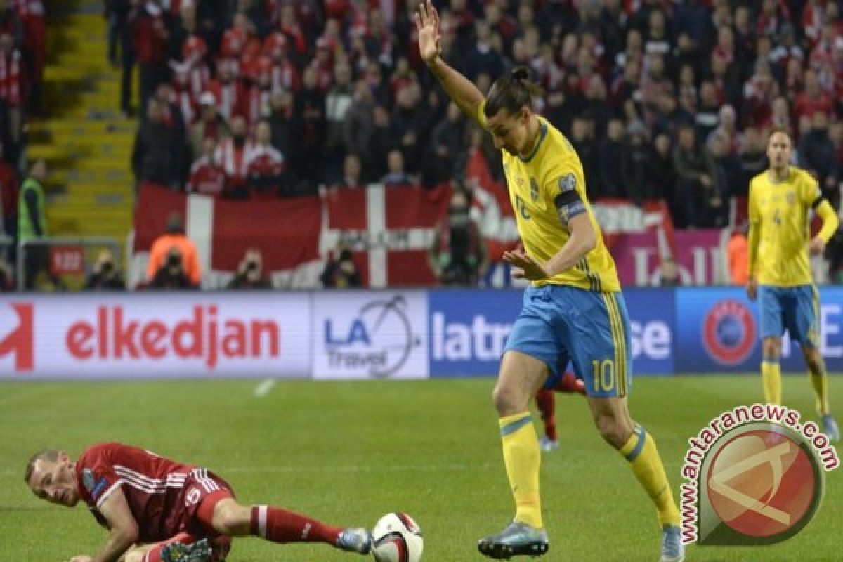 Swedia-Ukraina Lolos Putaran Final Piala Eropa